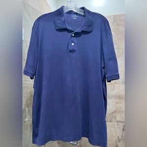Lands End - Men’s Polo - Large - Purple - L